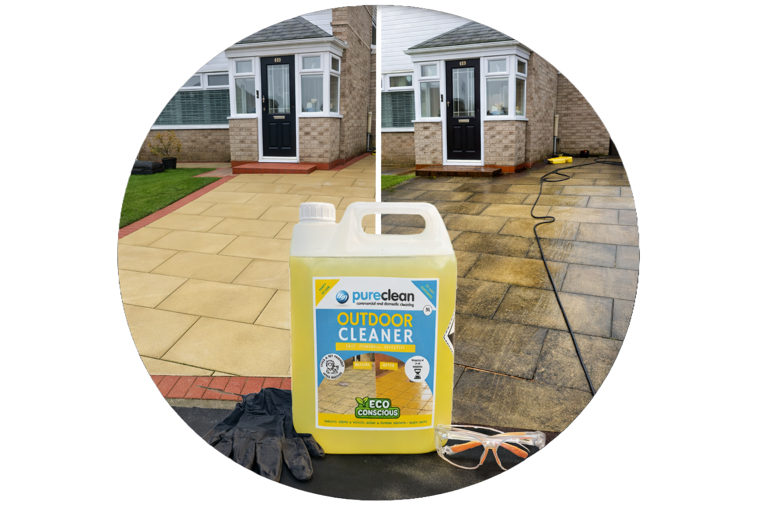 Pure Clean Outdoor Cleaner - Super Strength - Easy To Use